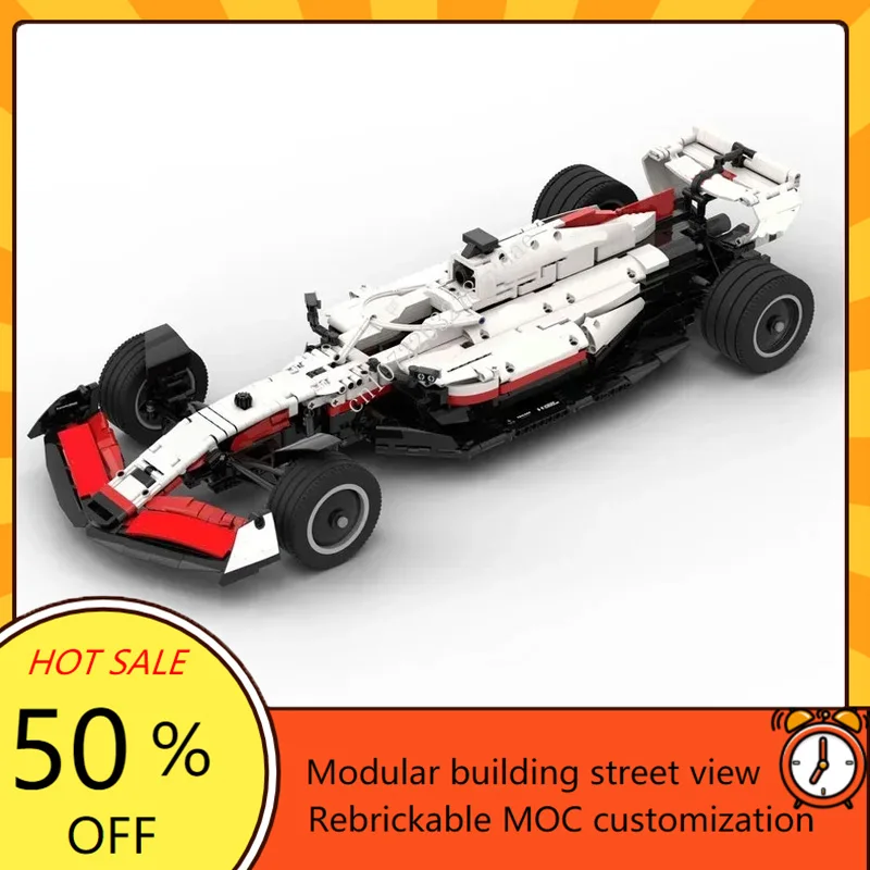 Kids Toys Xmas - 2539PCS MOC Speed ​​Haas F1 Team