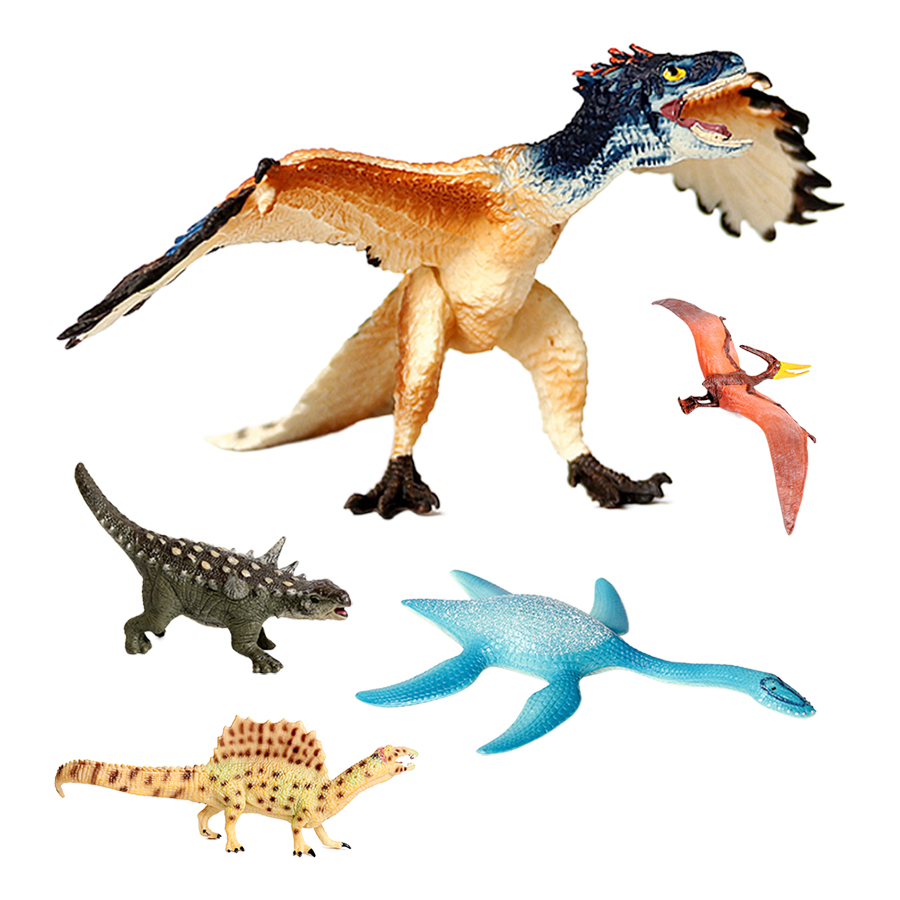 Kids Toys Reviews - Plastic prehistorische dinosaurus actiefiguur, Spinosaurus, Pterosaur,