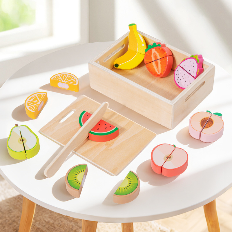 Houten Snij- en Stempel Eten S - Kids Toys Kitchen Set recensie en prijs