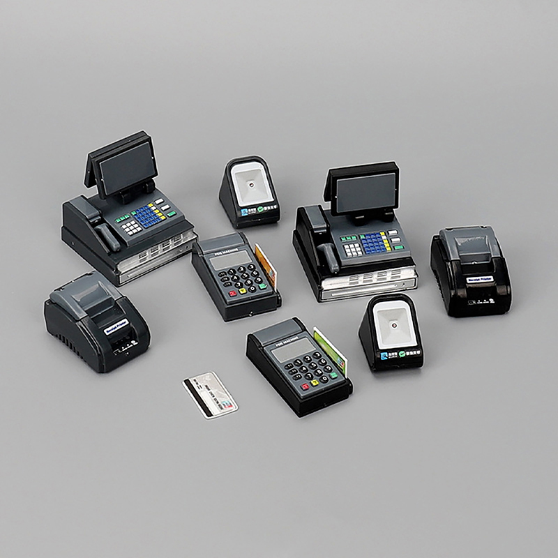 1 Set 1/12 Poppenhuis Mini Sup - Toy Cash Register recensie en prijs