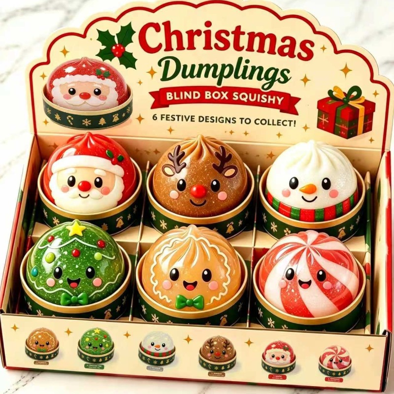 Kerst Dumpling Squishy Squeeze - Kids Toys Xmas recensie en prijs