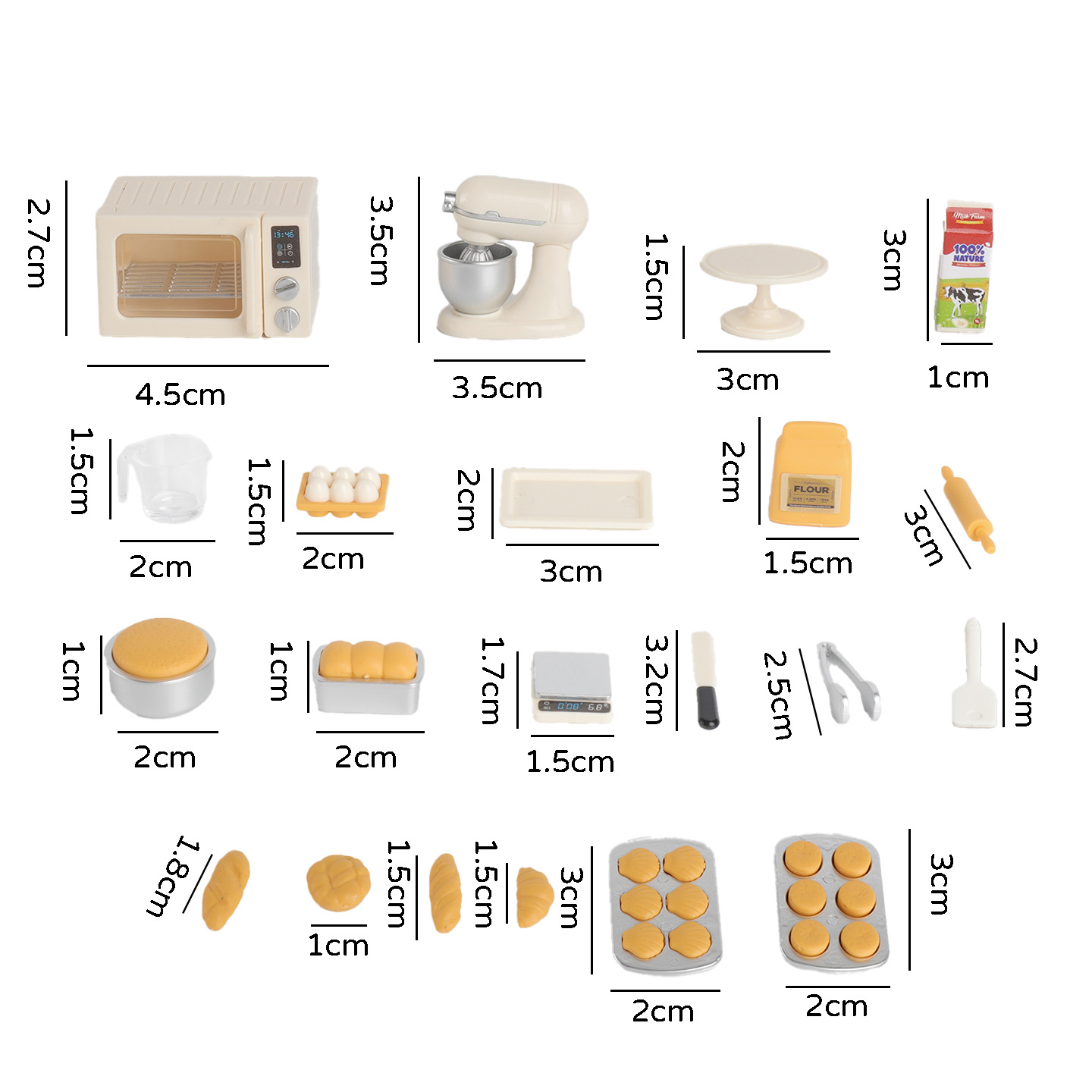 Mini Bakken Speelset, Poppenhu - Kids Toys Kitchen Set recensie en prijs